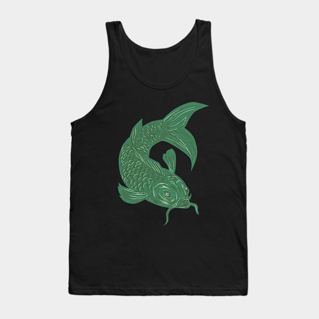 Catfish Tank Top by Jackzon